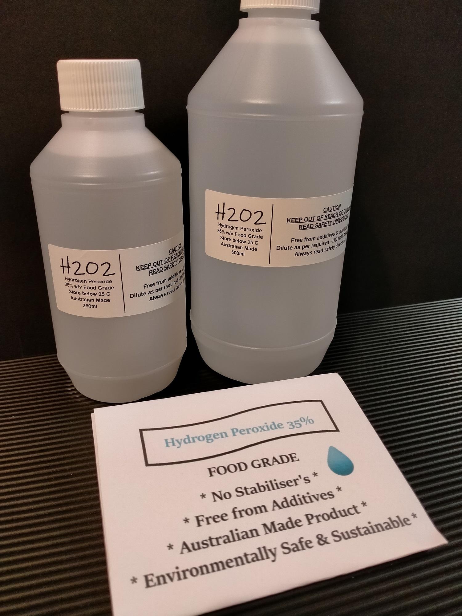 Food Grade Hydrogen Peroxide Australia h2o2 35